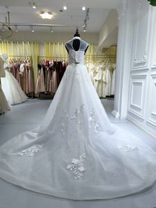 S0503n Nieuwe Elegante Cross Border Zeemeermin Stijl Mouwen Afneembaar <span class=keywords><strong>2</strong></span> Wear Bruid Of Prom Trouwjurk - Product Image 6