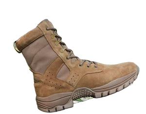 מדבר צבע טקטי חיצוני מגפי עם זמש עור למעלה עור - Product Image 1