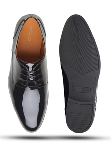 Zapatos Oxford formales de cuero genuino de lujo para hombre, zapatos clásicos con cordones para oficina, zapatos de vestir cómodos, calidad de exportación - Product Image 6