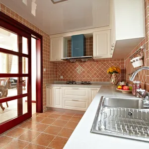 Haute qualité 100mm * 100mm carreaux de céramique décoration de la maison salle de bain murs carreaux pour cuisine personnalisé carreaux rustiques