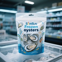 Sachet Doypack Personnalisé avec Logo, Scellé à Chaud, Stratifié Sous Vide, Anti-Fuite, en Feuille d'Aluminium, pour Emballage de Viande, Poisson, Aliments Surgelés et Gelée