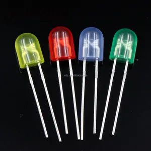 5ミリメートルLED Red Diffused Oval Shape For LED Display Module LED Diode 5*4*6ミリメートル2pin