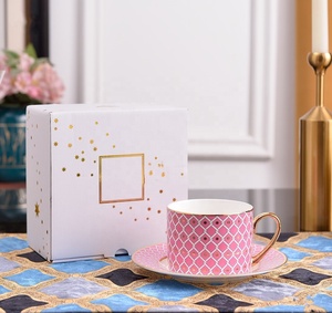 Juego de Tazas de Porcelana China de Color con Diseño de Estrella Real Rusa, Ecológico y Vintage, para Té de la Tarde - Product Image 6