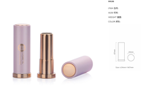 Presse ronde vide rouge à lèvres Tube cosmétique rouge à lèvres conteneur maquillage or rouge à lèvres étui bouteille emballage boîte marque privée