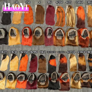 Perruque Bob droite à double trame, cheveux vierges alignés sur les cuticules, avec fermeture Kim 2*6, 100% cheveux humains, perruques à dentelle frontale pour femmes noires - Product Image 5