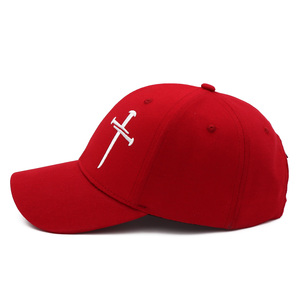 Gorro de Béisbol de Mezclilla de Algodón Bordado en Oferta, Estilo Deportivo Hip-hop con Patrón de Letras, Gorra para el Sol - Product Image 3