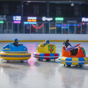 Voiture tamponneuse gonflable électrique pour enfants Super Design, à commande à distance, pour glace et neige - Entièrement écologique - Product Image 1
