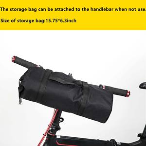Échantillon gratuit Sac de transport pliable pour vélo pliable, résistant, imperméable, portable, pour les voyages en avion - Product Image 5