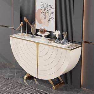 Light Luxury Taupe <b>Sideboard</b> Living Room Storage Cabinet Modern Home Furniture - Product Image 1