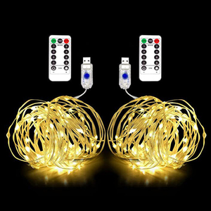 <span class=keywords><strong>7</strong></span> 英尺 20 颗 LED 灵活萤火虫玻璃罐串灯 迷你 USB LED 灯 耐用环保 适合派对节日圣诞节 - Product Image 5