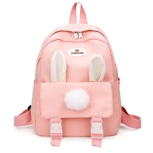 Kindergarten Kinder Schult aschen Rucksack Lieferant Schul rucksack Golden Cute 3D Tier für Mädchen Unisex Kleinkind Rucksäcke Print