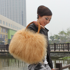 Nuovo arrivo Jtfur grossisti fornitore di cina borsa da donna in vera pelliccia di pecora borsa a mano - Product Image 3