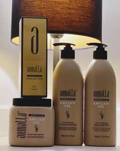 Champú Armalla Salon, el Mejor Champú para Cabello Rizado con Aceite de Argán Marroquí para Cabello Dañado - Product Image 1