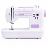Machine à coudre plate multifonctionnelle UFR-787 pour usage domestique avec corps en aluminium et enrouleur de fil automatique