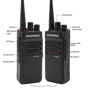 Radio bidirectionnelle Baofeng P6600, 16 canaux, talkie-walkie portable, longue portée, radio amateur BF-P6600, communication - Product Image 2