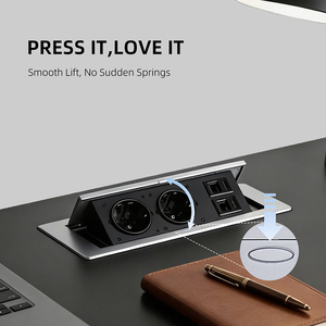 <span class=keywords><strong>Prise</strong></span> électrique de bureau escamotable dissimulée, <span class=keywords><strong>double</strong></span> <span class=keywords><strong>prise</strong></span> allemande avec <span class=keywords><strong>double</strong></span> <span class=keywords><strong>prise</strong></span> <span class=keywords><strong>Internet</strong></span> <span class=keywords><strong>pour</strong></span> ordinateur, <span class=keywords><strong>pour</strong></span> bureau - Product Image 5