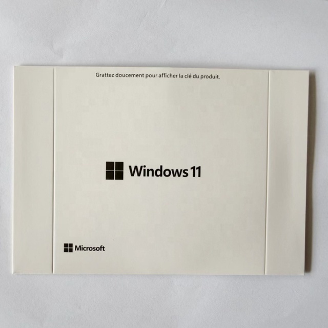 MS Win 11 Pro OEM DVD Full Package Stock Guaranteed Global Full Version Online Activation License Accept Customized