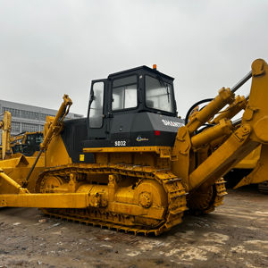 Machines de construction d'occasion fabriquées en Chine Shantui SD22 SD16 SD32 Bulldozer sur chenilles Machine de terrassement SD22 Bulldozer d'occasion - Product Image 1