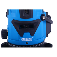 Niveau laser rotatif Tmakota 5 lignes 3D, faisceau vert, outil de haute qualité, niveaux laser rotatifs