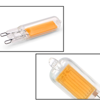 Nouvelle lampe à LED Dimmable 110V 220V 3W 5W 7W 9W COB LED G4 G9 ampoule pour lustre en cristal lumières