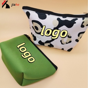 Eco Friendly Neoprene <strong>Cosmetic</strong> Case Makeup <strong>Bag</strong> with Compartments Travel Essential - Product Image 6