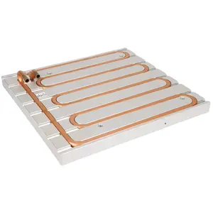 定制铝型材挤压水冷板激光设备液体冷却板