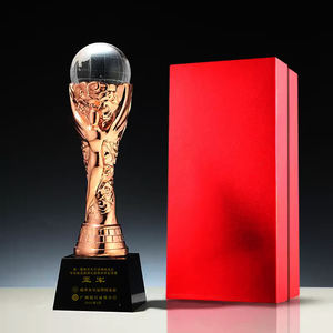 صانعة كريستال بلاستيكية مخصصة ملاك كرة السلة والكرة الطائرة الكريستال المعادن الكأس جائزة ذهبية الكأس - Product Image 6