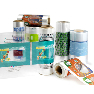 Custom Printing Water Sachet Cookies Busict Bags Film Roll Heat Seal Foil Cup Laminating Pouch Packaging Plastic Sealing Film
