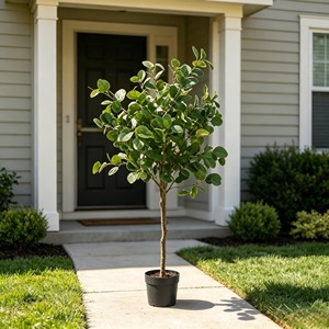 Wholesale <b>Artificial</b> Eucalyptus Leaves Garland Greenery Plant for Home Office Shelf Wedding Party Decor - Product Image 4