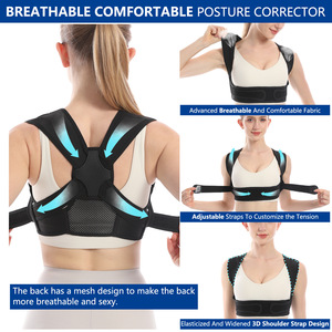 Sports shoulder pads, a hot-selling export <b>product</b> for correcting hunchback and back pain in adults and students, available for - Product Image 3