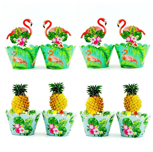 Adornos <span class=keywords><strong>de</strong></span> pirata para pasteles y magdalenas, palitos <span class=keywords><strong>de</strong></span> comida para temática <span class=keywords><strong>de</strong></span> pirata, cumpleaños, baby shower, fiesta, skeleton flat h at bird, 24 Uds. - Product Image 6