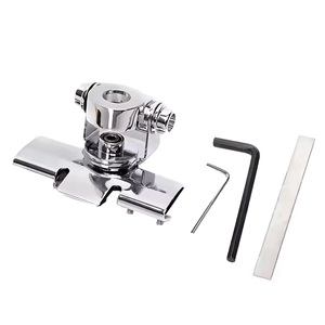 Adjustable <b>Angle</b> Silver Stainless Clip Mount <b>Bracket</b> Hatchback Door Mount Antenna <b>Bracket</b> for Mobile Car Antenna - Product Image 5