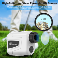 Télémètre laser de chasse et de golf INORM 1500m, grossissement 6X, précision 1m, batterie 750mAh, compensation de pente, fonction Pin Lock, vibration, logo personnalisé