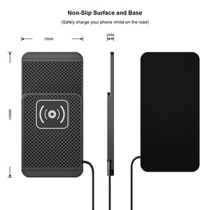 <span class=keywords><strong>Chargeur</strong></span> sans fil 2-en-1 <span class=keywords><strong>18W</strong></span> à charge rapide pour maison et voiture, support de <span class=keywords><strong>chargeur</strong></span> de téléphone portable avec détection, adaptateur de charge pour voiture - Product Image 1