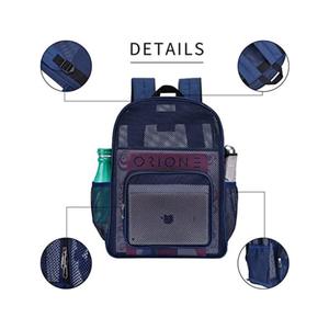 Hot Sale <b>Heavy</b>-<b>Duty</b> Women's Mesh School <b>Backpack</b> Business Travel Storage Bag - Product Image 2