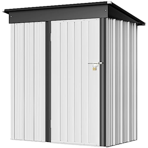 CE 5*3FT Backyard Garden Dustbin <strong>Garbage</strong> <strong>Shed</strong> Box Cabin Storage <strong>Shed</strong> Outdoor Tool Bike Storage