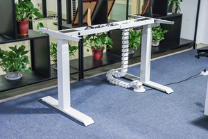 Mesa de Pie y Sentado Personalizable, Marco de Escritorio Ergonómico con Altura Ajustable Eléctricamente, Mesa Elevadora para Oficina y Hogar - Product Image 5