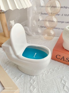 Handmade Modern Soy Wax Aromatherapy <strong>Candle</strong> for <strong>Toilet</strong> Funny Niche Design Instantly Popular for Romantic Bedrooms Birthdays for - Product Image 2