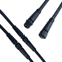 Connecteur PVC AIMEI M10 2 broches pour robinet, lampe LED extérieure, prise mâle et femelle étanche, cordon d'alimentation