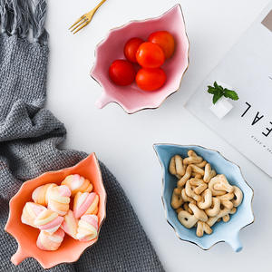 Plat <span class=keywords><strong>de</strong></span> service en forme <span class=keywords><strong>de</strong></span> feuille Sauce <span class=keywords><strong>soja</strong></span>, bol en céramique <span class=keywords><strong>de</strong></span> trempage, petit plat en céramique 1 pièce - Product Image 4