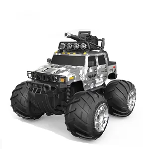 शांत डिजाइन आर सी शूटिंग पानी वाहन 4x4 रिमोट कंट्रोल कार खिलौने राक्षस ट्रक 1/10 बड़े पैमाने पर