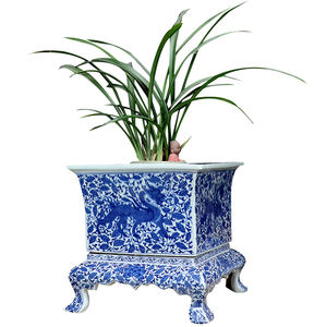Jingdezhen <span class=keywords><strong>maceta</strong></span> <span class=keywords><strong>de</strong></span> porcelana blanca azul pintada a mano, <span class=keywords><strong>maceta</strong></span> cuadrada <span class=keywords><strong>de</strong></span> <span class=keywords><strong>unicornio</strong></span> Arhat, bonsái <span class=keywords><strong>de</strong></span> pino, <span class=keywords><strong>maceta</strong></span> <span class=keywords><strong>de</strong></span> orquídea para decoración <span class=keywords><strong>de</strong></span> jardín - Product Image 6