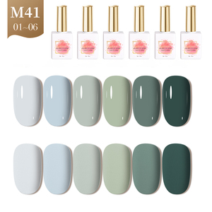 AILANUO - Mayorista Profesional de Esmaltes de Gel en China, Juego de 6 Colores en Caja, Esmalte de Uñas de Gel UV Personalizado, Suministros para Técnicos de Uñas de Marca Privada - Product Image 1