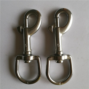 Mosqueton pivotant en acier inoxydable poli avec finition noire, crochet à œil pivotant, mosqueton pour chien, utilisation pour animaux de compagnie, vente en gros - Product Image 4