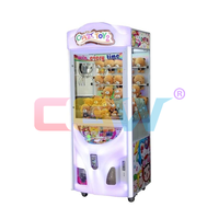 Machine de jeu de vente automatique de jouets en peluche CGW LUCKY STAR, machine d'arcade à griffes, vente chaude