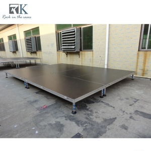 Mobile Stage <b>Platform</b> Easy Install Stage Event Anti-slip Outdoor Stage with Stairs for Outdoor Indoor - Product Image 5