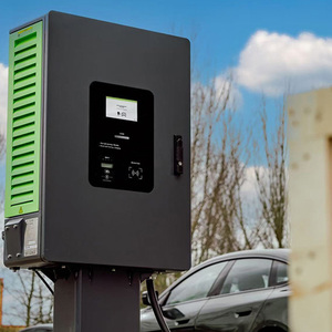 Estación de Carga para Vehículos Eléctricos Comerciales, CCS2 Chademo, Cargador Rápido de 20kw - Product Image 6