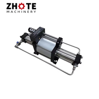 Pompe à air pneumatique ZHOTE série VBA, amplificateur multi-gaz haute pression pour stabilisation de moules d'injection, garantie 1 an