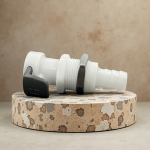 6.4 मिमी 9.5 मॉमॉड ट्यूबिंग नली बार्ब ptf त्वरित डिस्कनेक्ट होज ट्यूब कूलिंग पैनल माउंट बुलकेहेड न्यूमेटिक त्वरित फिटिंग - Product Image 4