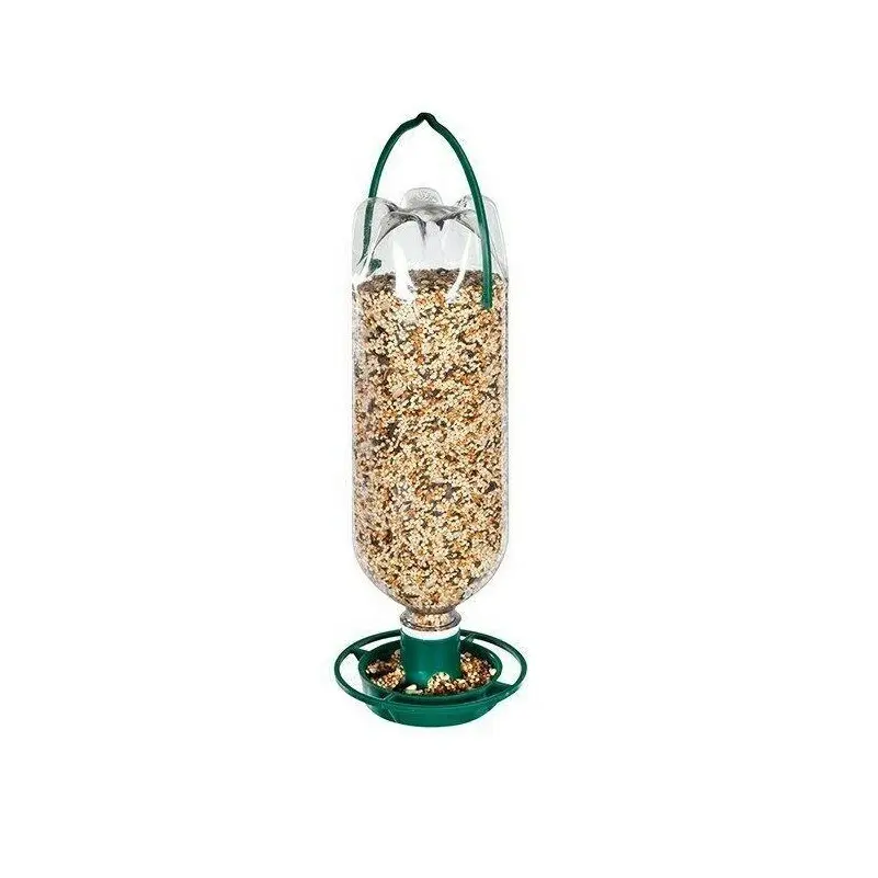 Recycle Hangende Fles Top Vogel Feeder Kit Plastic Soda Cola Drinkflessen Wilde Feeders Voor Tuin Tuin Tuin Tuin Past Het Meest